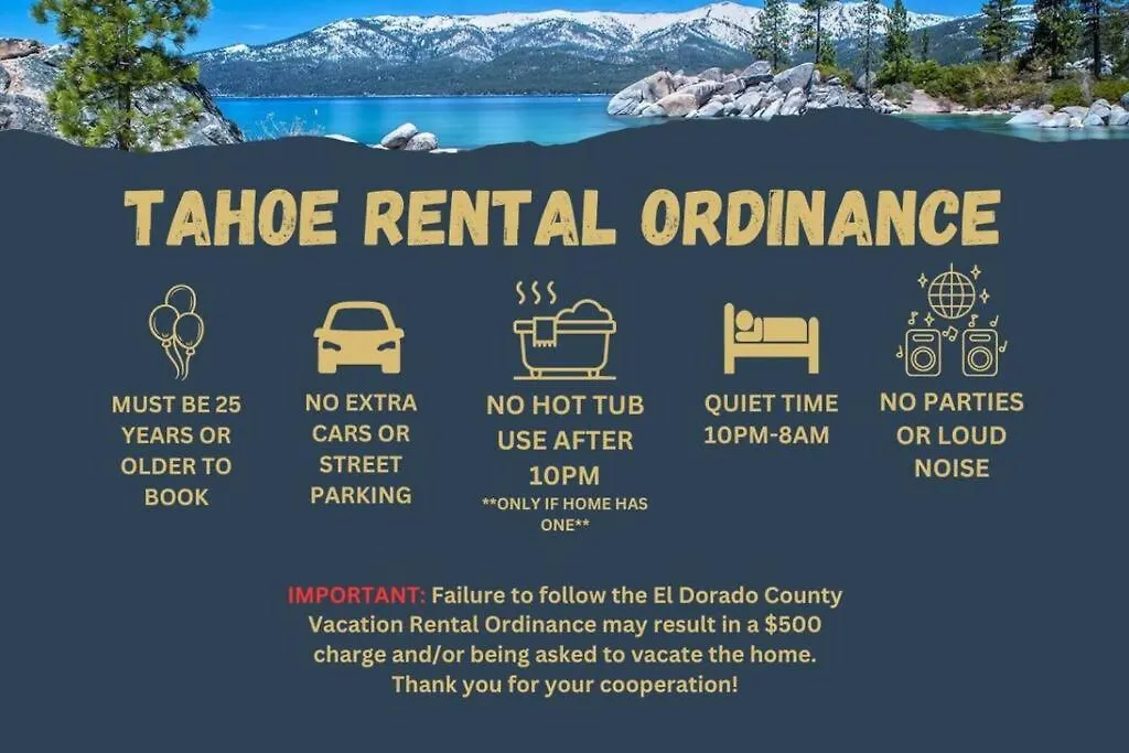 Guadalupe Getaway - Pets - Hot Tub - Ac Villa South Lake Tahoe